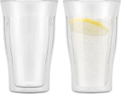 Produktbild von Set aus 2 Biergläsern mit Doppelwandung, 0,5 l – Bodum