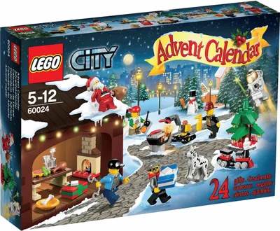 Produktbild von LEGO City 60024 Adventskalender