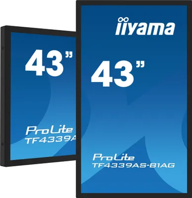 Produktbild von iiyama TF4339AS-B1AG Computerbildschirm 108 cm (42.5") 3840 x 2160 Pixel 4K Ultra HD LED Touchscreen Schwarz