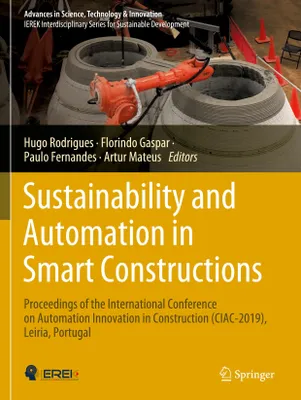Obrázek produktu pro Sustainability and Automation in Smart Constructions