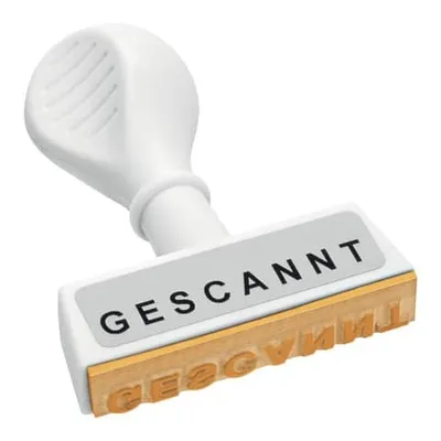 Produktbild von WEDO Stempel Text Gescannt