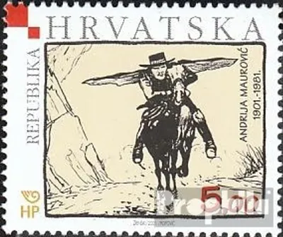 Produktbild von Briefmarken Kroatien 2001 Mi 566 (kompl.Ausg.) postfrisch A. Maurovic