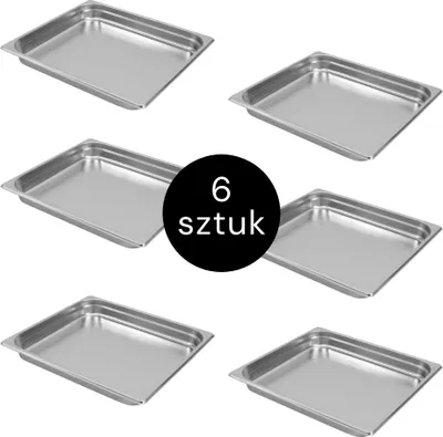 Obrázek produktu pro Nádoba GN Mega-M 2/3 353x325x40 (sada 6 ks) N