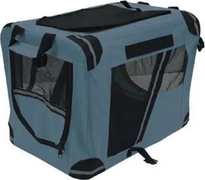 Produktbild von TrendLine Tiertansportbox 80 x 55 x 60 cm blau