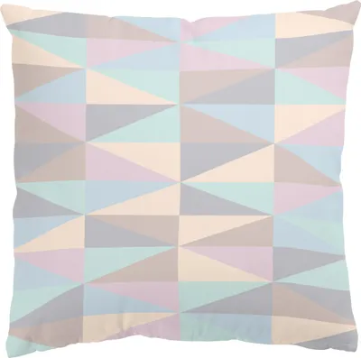 Produktbild von Dekokissen Muster drinnen / Indoor Zierkissen Canvas waschbar Geometrisch pastell Abstrakt Sofakissen ohne Füllung