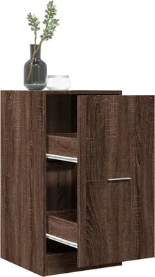 Produktbild von "im Angebot" Apothekerschrank Braun Eichen-Optik 40x41x77,5 cm Holzwerkstoff - Kommoden CC24082
