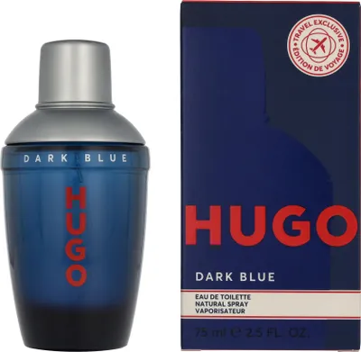 Produktbild von Hugo boss-hugo DARK BLUE eau de toilette spray 75 ml
