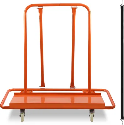 Produktbild von Aopunly Plattenwagen Rollwagen Plattenkarren bis 1000KG Transportwagen 115x56x119cm Fahrwagen