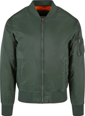 Produktbild von Urban Classics - "Basic" Bomberjacke für Herren TN176 (XL) (Oliv)