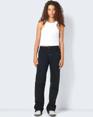 Produktbild von NOISY MAY Denim Jeans Hose Wide Leg Stretch Pants NMYOLANDA Größe: 30W / 32L