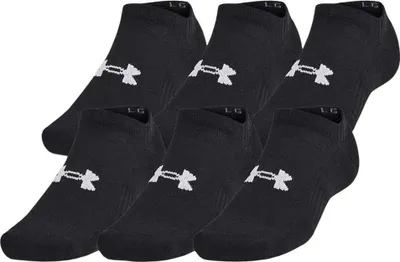 Obrázek produktu pro Ponožky Under Armour Tc, krátké, 3 páry, černé, velikost EU 43–47, černé, velikost EU 43–47