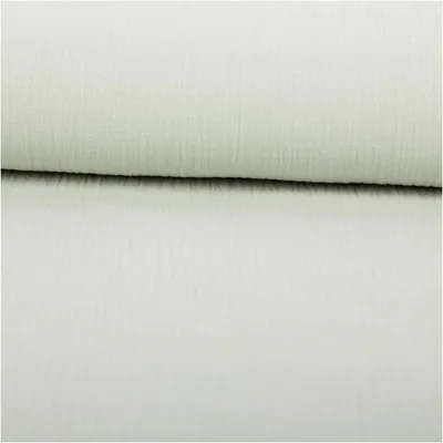 Produktbild von Musselin Stoff  Baumwollstoff Double Gauze uni Mintgrün 130 cm