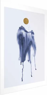 Produktbild von Posterpapier Poster - Watercolor Abstraction 29.7x42 cm Abstrakt a-A-0399-ao-a