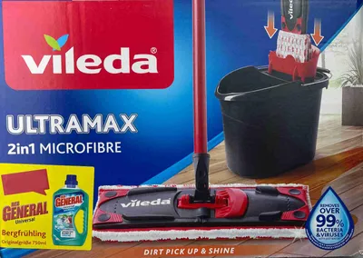 Produktbild von Vileda Bodenwischer Wischer ULTRAMAX 2in1 Komplettset