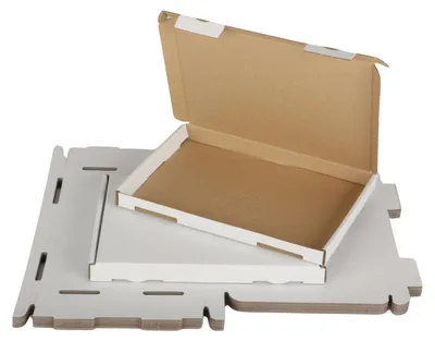 Produktbild von Großbriefkarton DIN A5 - 230 x 160 x 20 mm, weiß 10 Stück