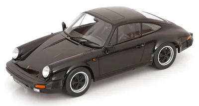 Produktbild von KK Scale 180665 Porsche 911 Carrera Coupe 1983 schwarz 1:18