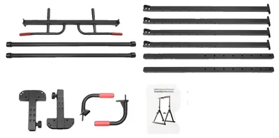 Produktbild von Klimmzugstange, höhenverstellbar, robuste Konstruktion, schwarz