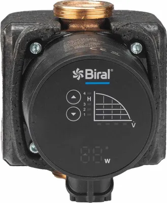 Produktbild von Biral Trinkwasser-Umwälzpumpe CompAX 20-1 120 BLUE mit Wärmedämmschale