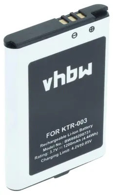 Produktbild von vhbw Akku Ersatz für Nintendo KTR-003 für Spielekonsole (1200 mAh, 3,7 V, Li-Ion)