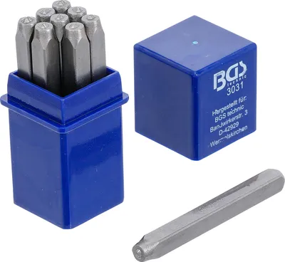 Produktbild von BGS 3031 Einschlagzahlen, 2 mm