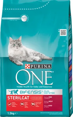 Produktbild von Purina - One Sterilcat mit Rind