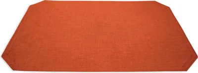 Produktbild von Tischset terracotta 35x50 cm Leinenoptik Stoff Platzset beschichtet