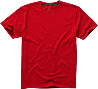 Zdjęcie produktu dla Elevate 38011 | Męska koszulka Nanaimo / Oeko-Tex® Standard 100 - Kolor: Czerwony - Rozmiar: 3XL