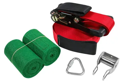 Immagine prodotto di Kit zipline per bambini con carrucola, ideale per giochi all'aperto