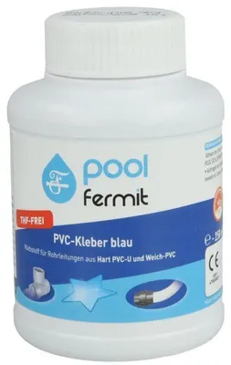 Produktbild von Fermit 09106 PVC Kleber 250ml Dose mit Pinsel