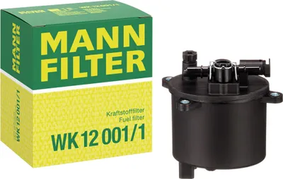 Produktbild von Kraftstofffilter MANN-FILTER WK 12 001/1 für FORD MONDEO IV Turnier (BA7) Leitungsfilter