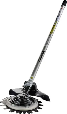 Zdjęcie produktu dla Makita Przystawka - Nożyce Do Żywopłotu Chwastów Trawy Ostrze Rotacyjne Em407Mp