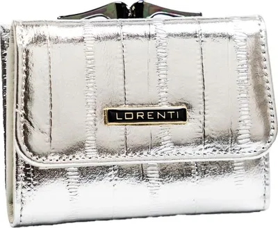 Produktbild von Lorenti Portemonnaie aus Leder für Frauen Froisenda silber One size