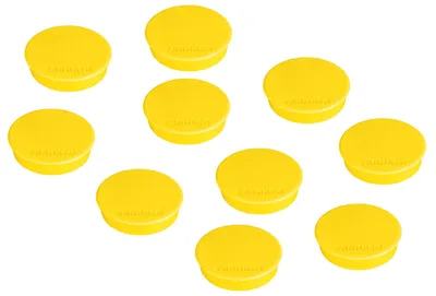 Produktbild von Franken HMS36 04, Tafelmagnet, Gelb, 38 mm, 38 mm, 42 mm, 60 mm
