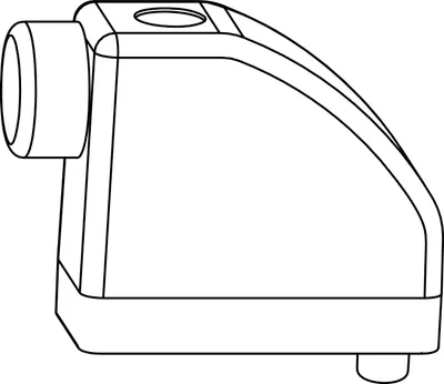 Image de MACO HS butoir, distance entre les vantaux 28 mm, argent (101680)