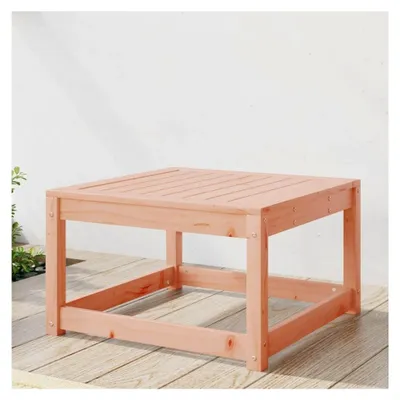 Produktbild von Fußhocker aus massivem Douglas-Holz für Zuhause und Garten