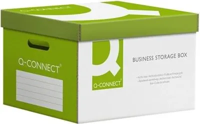 Produktbild von Archivbox Säurefrei Q-Connect 515x350x305 Grün.