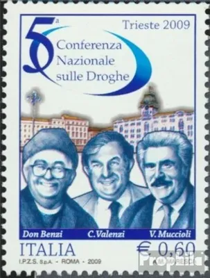 Produktbild von Briefmarken Italien 2009 Mi 3282 (kompl.Ausg.) postfrisch Drogenkonferenz