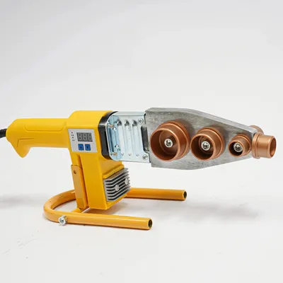 Produktbild von Rohrschweißgerät Kunststoff - Muffenschweißgerät - 850 W - 0–380 °C Einstellbar - 6 Heizdorne - Mit Werkzeugkoffer - Für PPR/PB/PE/PERT/PP