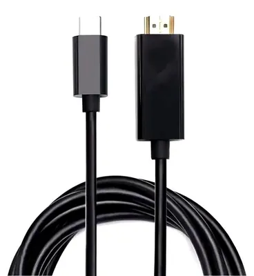 Produktbild von USB-C auf HDMI Adapter Kabel 4K 30Hz für MacBook Pro Samsung Huawei TV Beamer