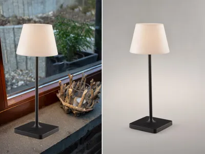 Zdjęcie produktu dla Zewnętrzna lampa stołowa LED JAMMIN czarna