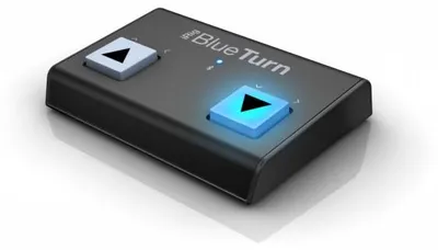 Produktbild von IK Multimedia IP-IRIG-BTURN-IN iRig BlueTurn, Schwarz/Weiß