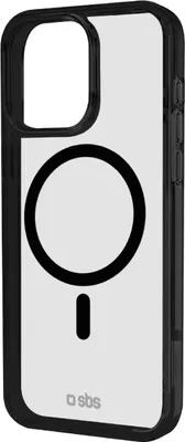 Image de SBS Mag frame coque de protection pour téléphones portables 16 cm (6.3") Housse Noir, Transparent