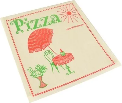 Produktbild von Papstar Pizzataschen, Pergamin 30 cm x 30 cm "Cafeteria" fettdicht, 3 x 100 Stück