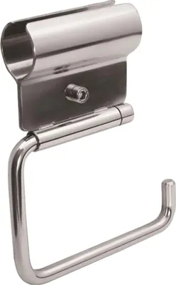 Produktbild von tecuro 1000 WC-Toilettenpapierhalter für Stütz- und Haltegriffe, Behindertengerecht, Edelstahl poliert - für Bad und WC