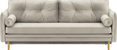 Produktbild von SLF24 - Schlafsofa Darnet mit Stauraum - hellgrau - Velluto 15