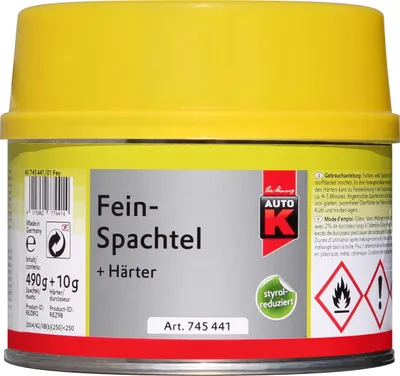Produktbild von Auto-K Feinspachtel + Härter 500g