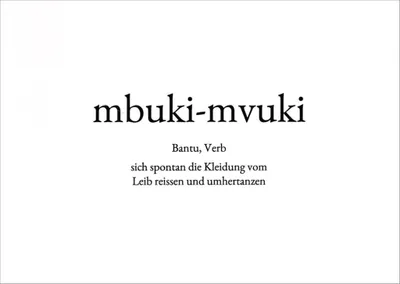 Produktbild von Wortschatz-Postkarte "mbuki-mvuki"