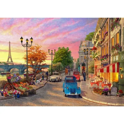 Produktbild von Abendstimmung in Paris. Puzzle 500 Teile
