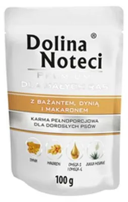Productafbeelding van Dolina Noteci Premium natvoer voor honden met fazant en pompoen, 100 gram