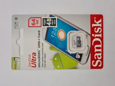 Produktbild von SDKARTE 64GB microSDXC Karte 64GB Klasse 10